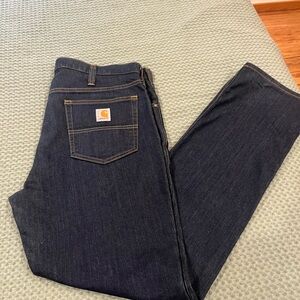 Carhartt Men's Deep Indigo Relaxed Jeans